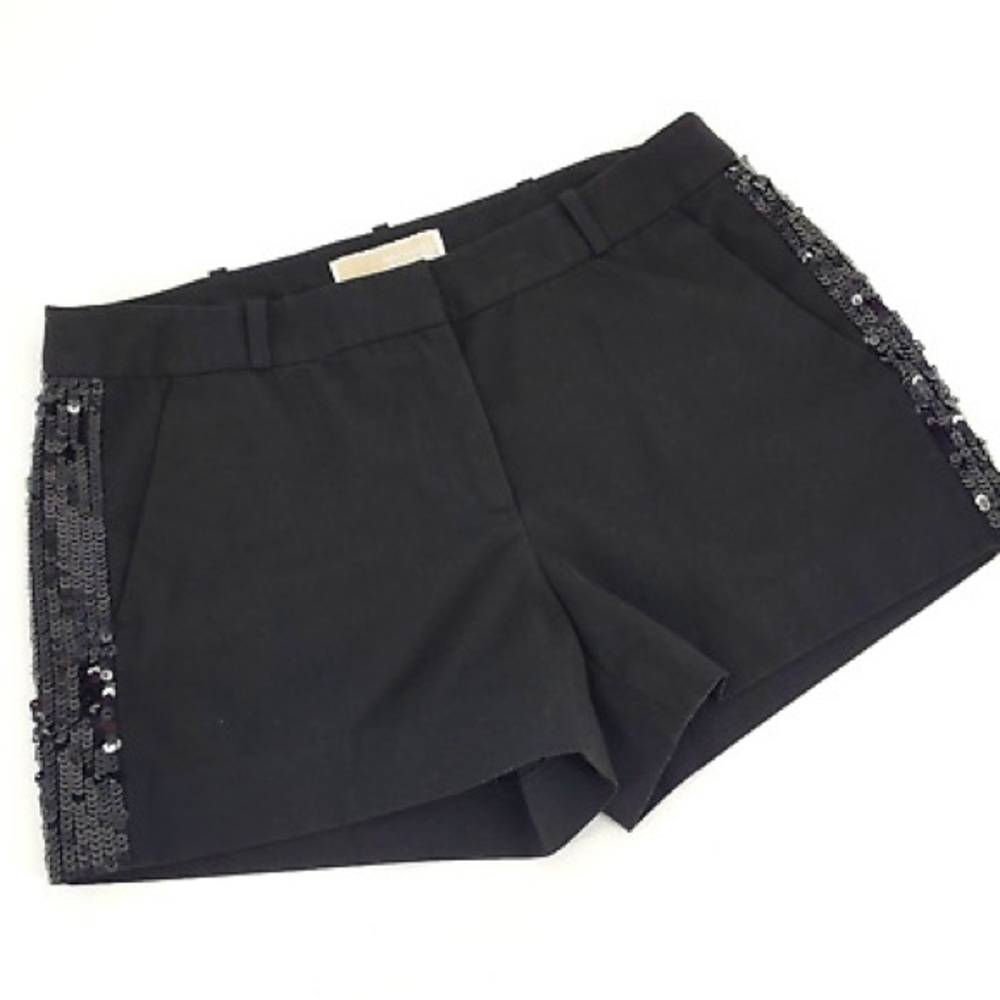 Michael Kors Sequin Sides Dressy Shorts